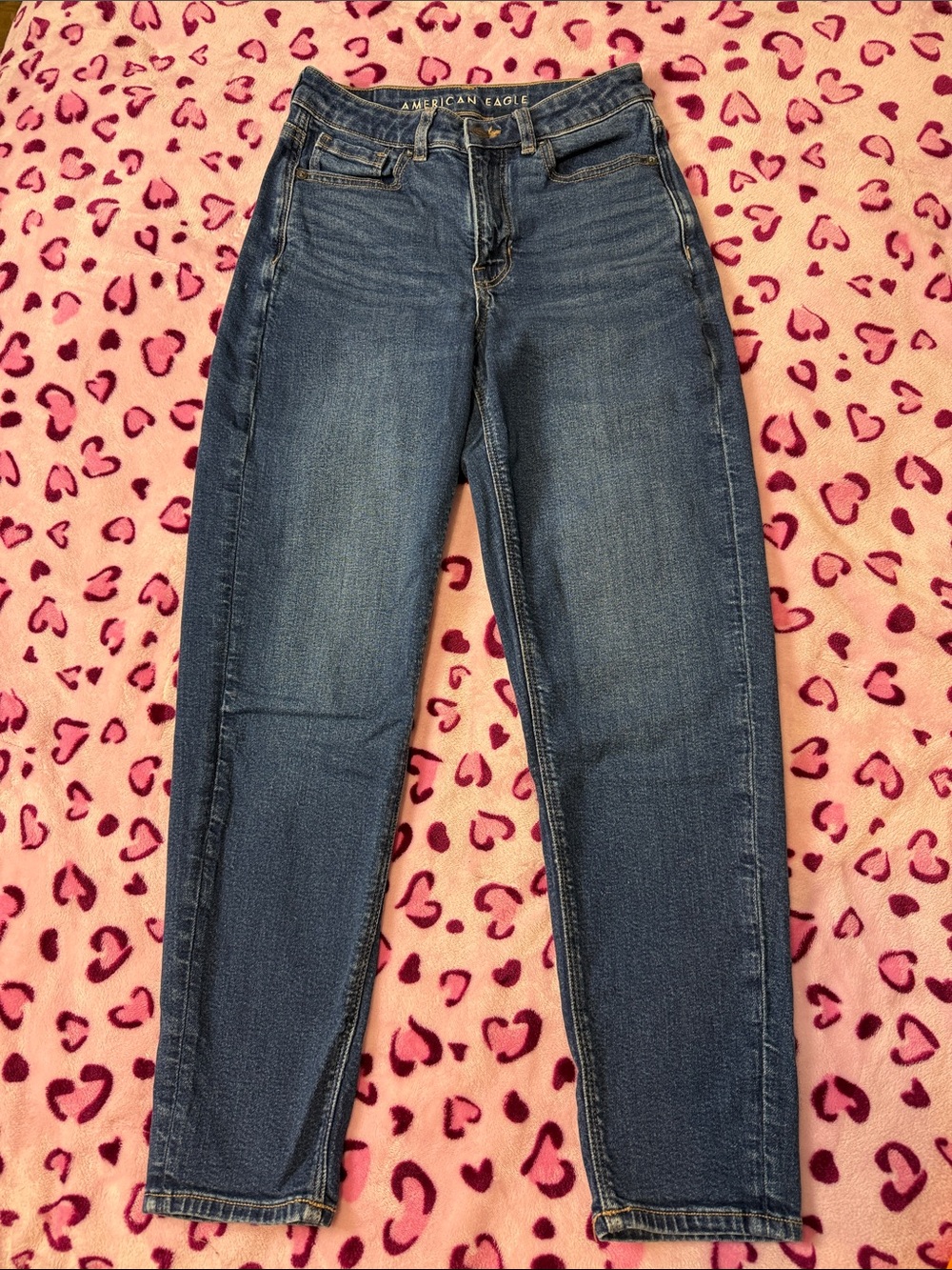 American Eagle Outfitters Straight Leg Jeans mom jeans
